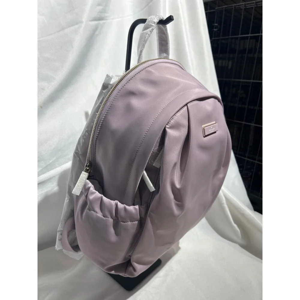 Kate Spade Carter Large Nylon Backpack Lavender